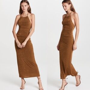 NEW SIGNIFICANT OTHER texas dress in bronze Size 8